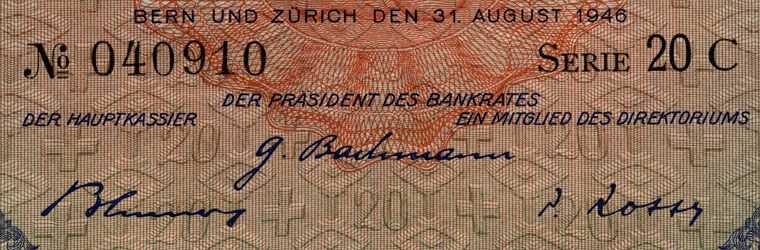 20 Franken, 1946