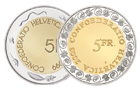5 francs (bimetal)