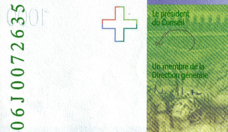 1000 francs, 2006