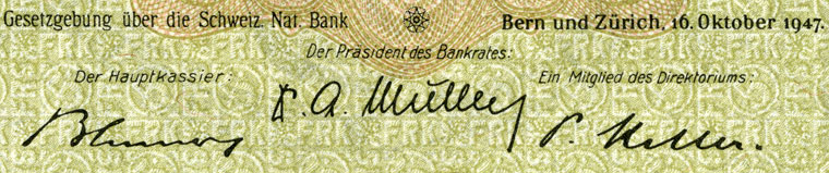 5 Franken, 1947